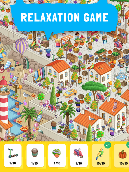Hidden Objects Island - عکس بازی موبایلی اندروید