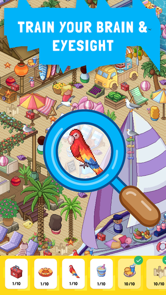 Hidden Objects Island - عکس بازی موبایلی اندروید