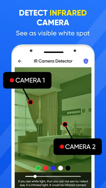 Hidden Device Camera Detector - عکس برنامه موبایلی اندروید