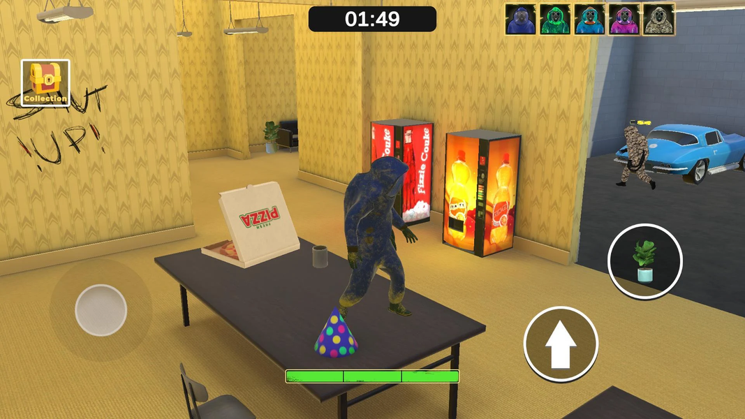 Hide and Seek Backrooms Online - Gameplay image of android game