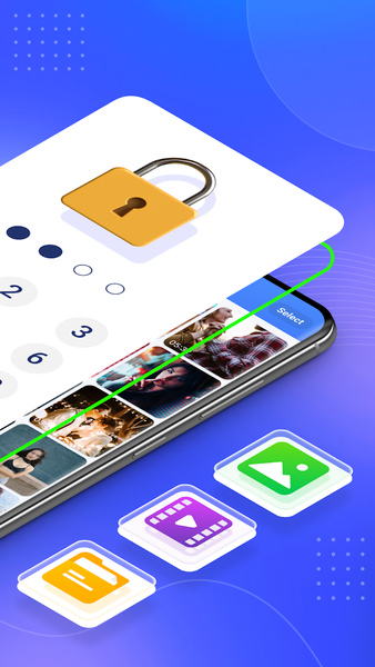 Photo & Video Locker - HideF - Image screenshot of android app