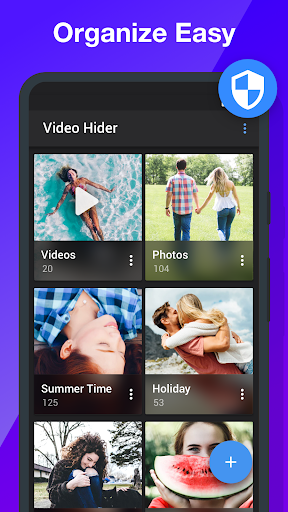 Video Hider - Photo Vault, Vid - عکس برنامه موبایلی اندروید