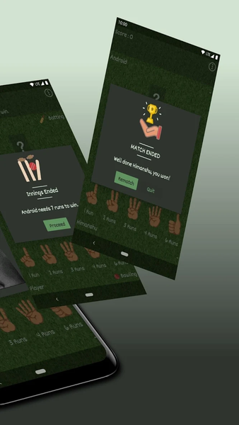 Hand Cricket Battle - Image screenshot of android app