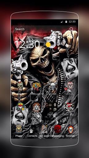 skull Hiphop Street Graffiti - Image screenshot of android app