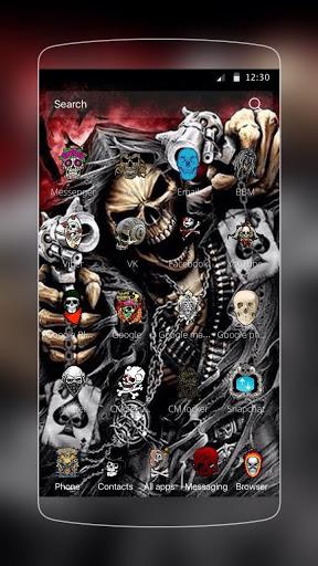 skull Hiphop Street Graffiti - Image screenshot of android app