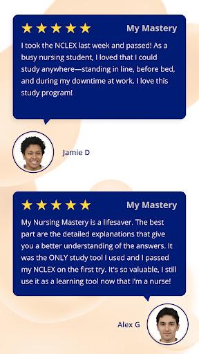 NCLEX RN Mastery - Exam ۲۰۲۶ - عکس برنامه موبایلی اندروید