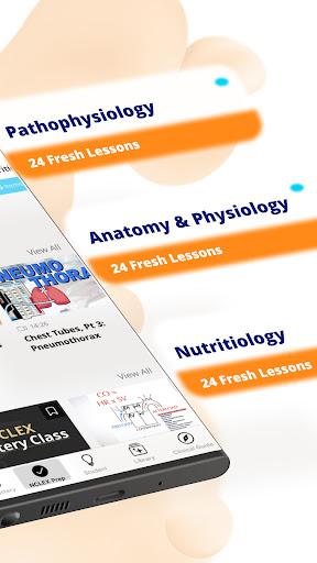 NCLEX RN Mastery - Exam ۲۰۲۶ - عکس برنامه موبایلی اندروید