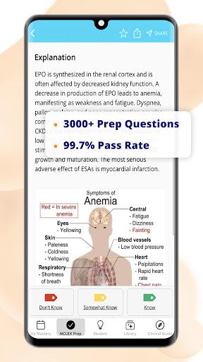 NCLEX RN Mastery - Exam ۲۰۲۶ - عکس برنامه موبایلی اندروید