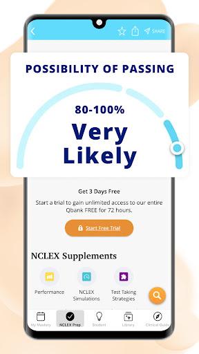 NCLEX RN Mastery - Exam ۲۰۲۶ - عکس برنامه موبایلی اندروید