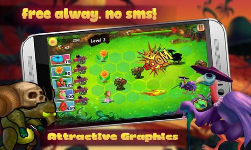 Angry Plants - Gameplay image of android game