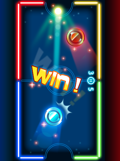 Neon Air Hockey - Extreme A.I. Championship - عکس بازی موبایلی اندروید