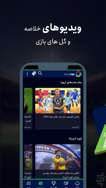فوتبالیگا | اخبار پیش بینی آنلاین - عکس برنامه موبایلی اندروید