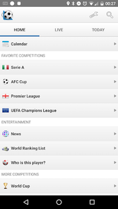 Football Live Scores - Image screenshot of android app