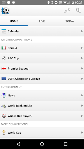 Football Live Scores - Image screenshot of android app