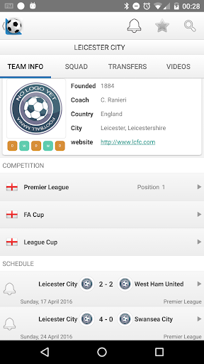 Football Live Scores - Image screenshot of android app