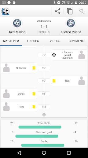 Football Live Scores - Image screenshot of android app