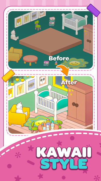 Sky Room: Home in Paradise - Gameplay image of android game