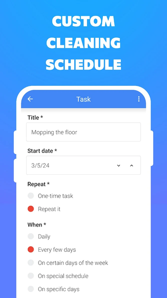 Home: House cleaning planner - عکس برنامه موبایلی اندروید