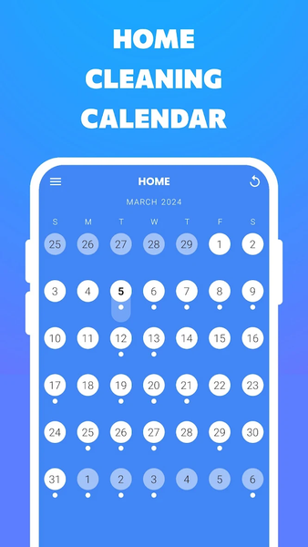 Home: House cleaning planner - عکس برنامه موبایلی اندروید