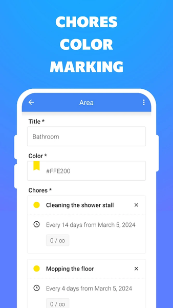 Home: House cleaning planner - عکس برنامه موبایلی اندروید