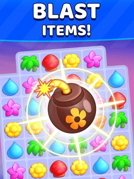 Relaxing Match - Gameplay image of android game