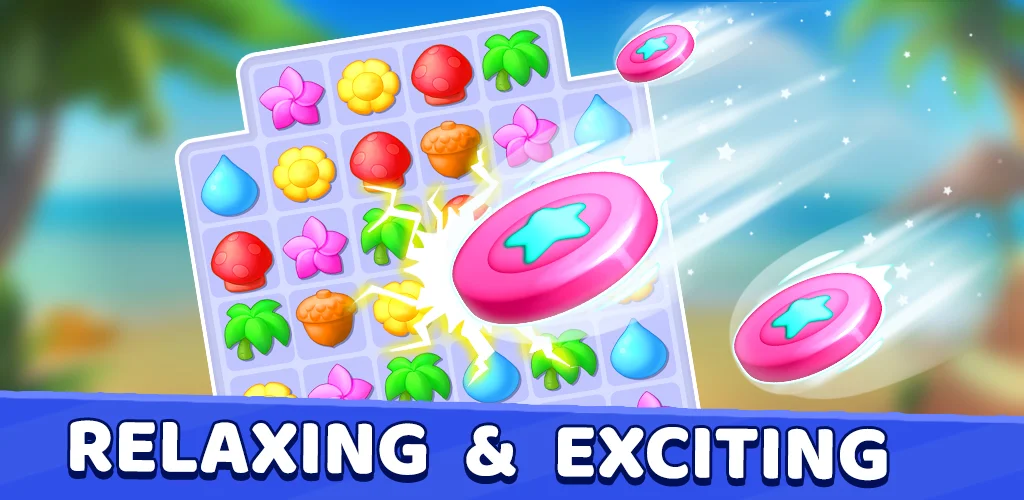 Relaxing Match - Gameplay image of android game