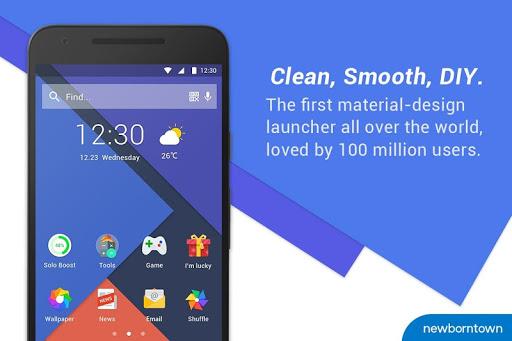Solo Launcher-Clean,Smooth,DIY - عکس برنامه موبایلی اندروید