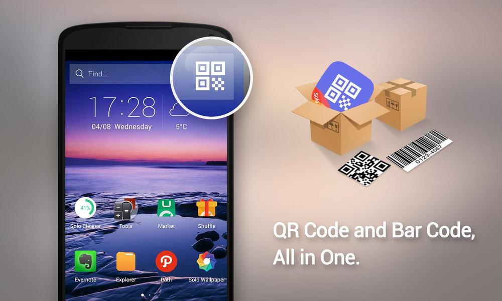 Solo QR Code - Image screenshot of android app