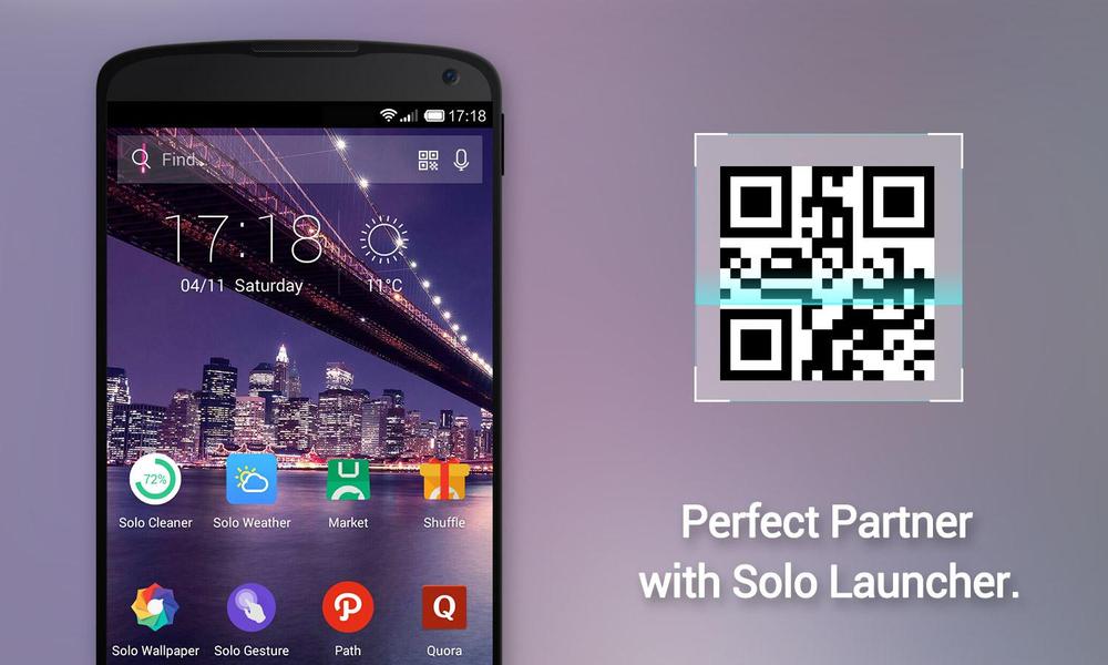 Solo QR Code - Image screenshot of android app