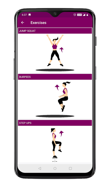 Lose Belly Fat - Flat Stomach - Image screenshot of android app