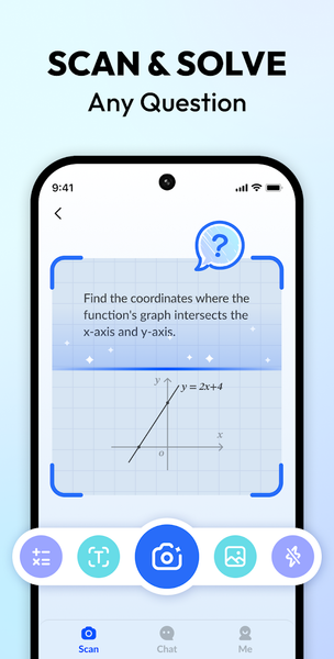 Homework Helper Math AI Solver - Image screenshot of android app