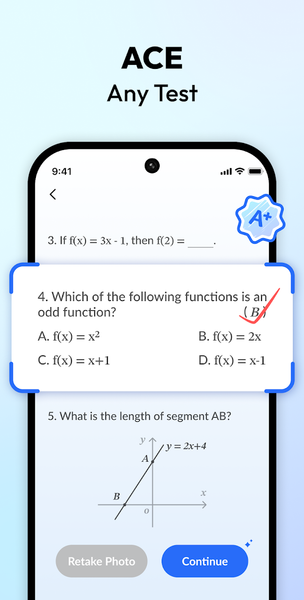 Homework Helper Math AI Solver - Image screenshot of android app