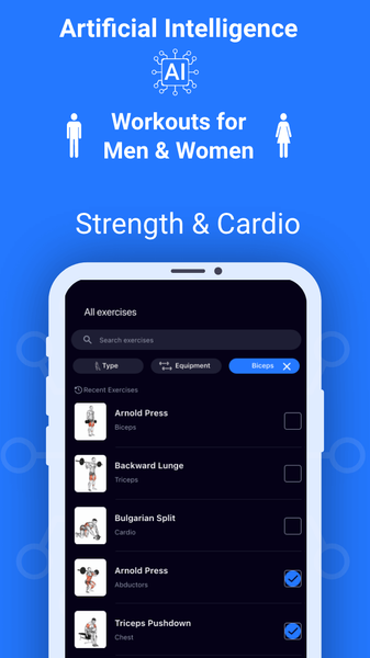 Workout Planner Gym Log・Fit AI - Image screenshot of android app