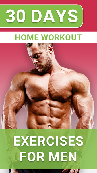 Home Workouts for Men 30 days - عکس برنامه موبایلی اندروید