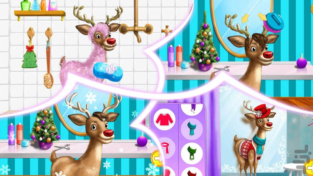 بازی دخترانه آرایشگاه حیوانات - عکس بازی موبایلی اندروید