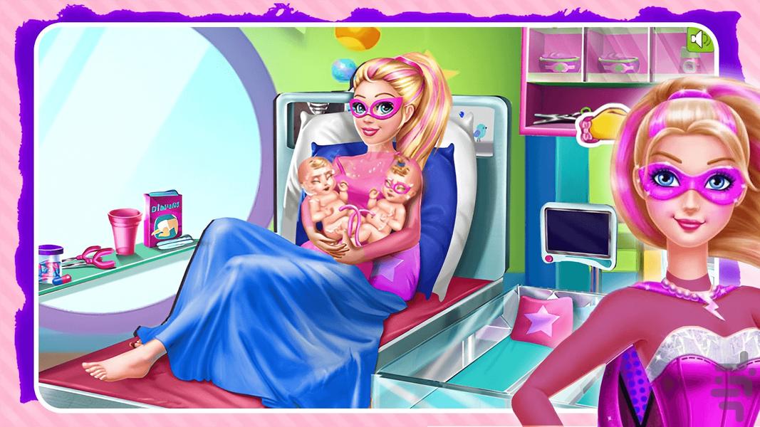 Barbie twins game - Gameplay image of android game