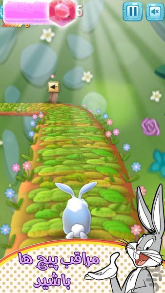 Bunny Rabbit Game - Gameplay image of android game