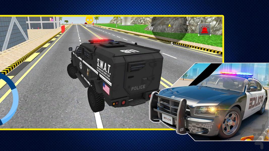 Police Chase - Gameplay image of android game