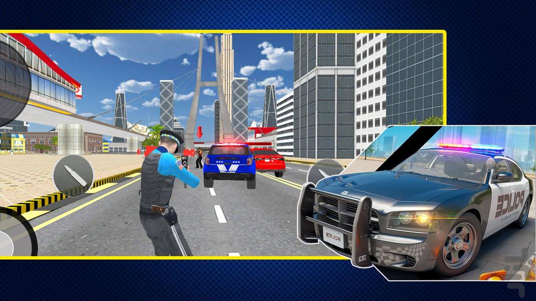 Police Chase - Gameplay image of android game