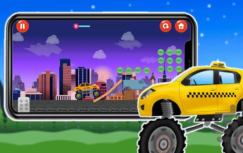 Game Crazy Taxi - Gameplay image of android game