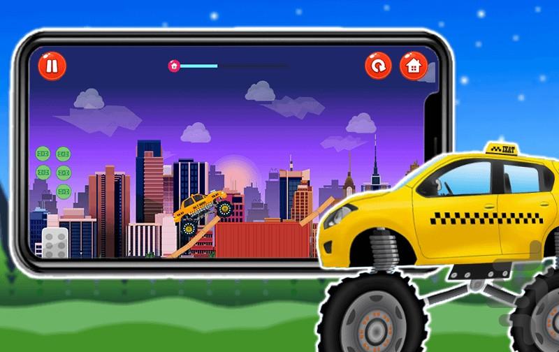 Game Crazy Taxi - Gameplay image of android game