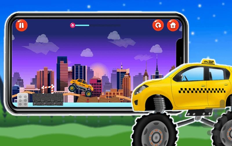 Game Crazy Taxi - Gameplay image of android game