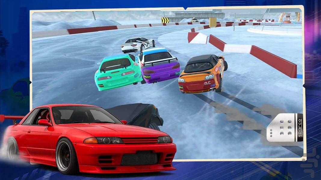 ماشین بازی دریفت - Gameplay image of android game