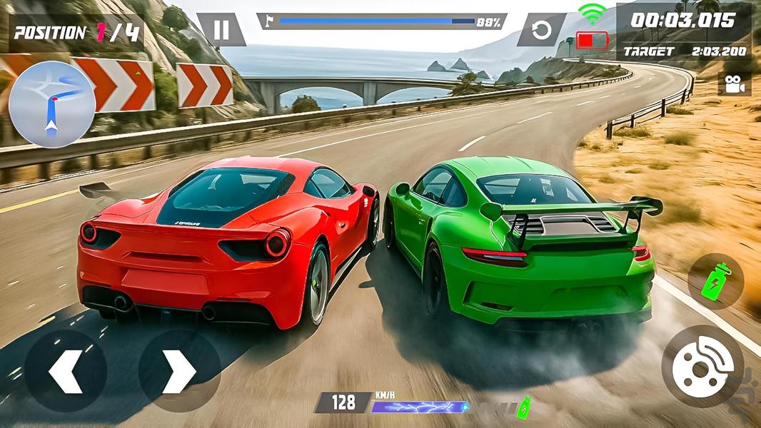 ماشین بازی دریفت - Gameplay image of android game