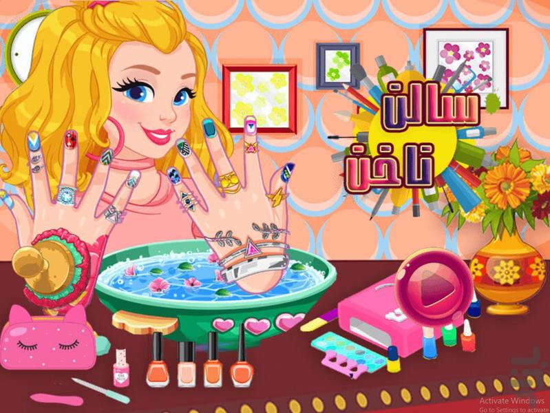 Game Nail Salon - Gameplay image of android game