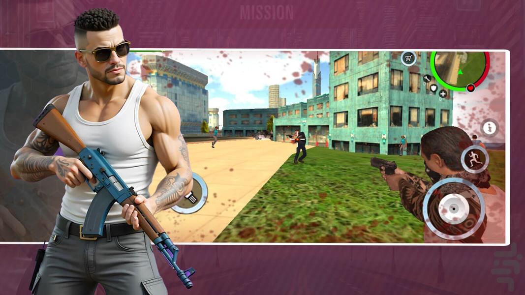 بازی گنگستری - عکس بازی موبایلی اندروید