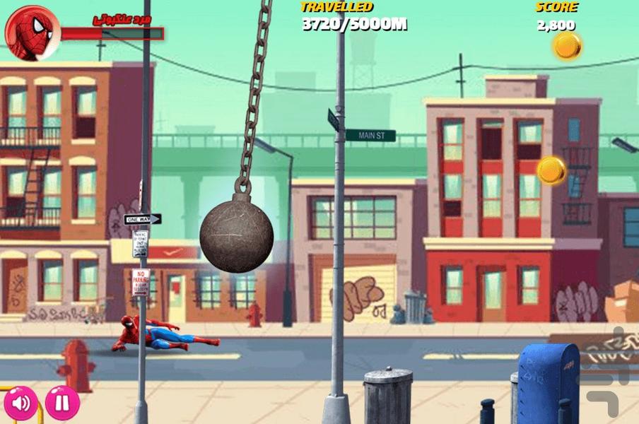 بازی مرد عنکبوتی - عکس بازی موبایلی اندروید