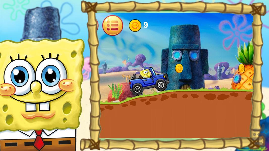 ماشین سواری باب اسفنجی - عکس بازی موبایلی اندروید
