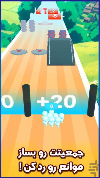 بازی نبرد ادمک ها - عکس بازی موبایلی اندروید