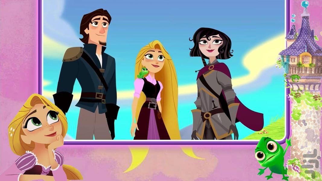 کارتون گیسو کمند - عکس برنامه موبایلی اندروید